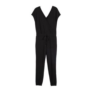 N: philanthropy surplice layne jumpsuit size sm